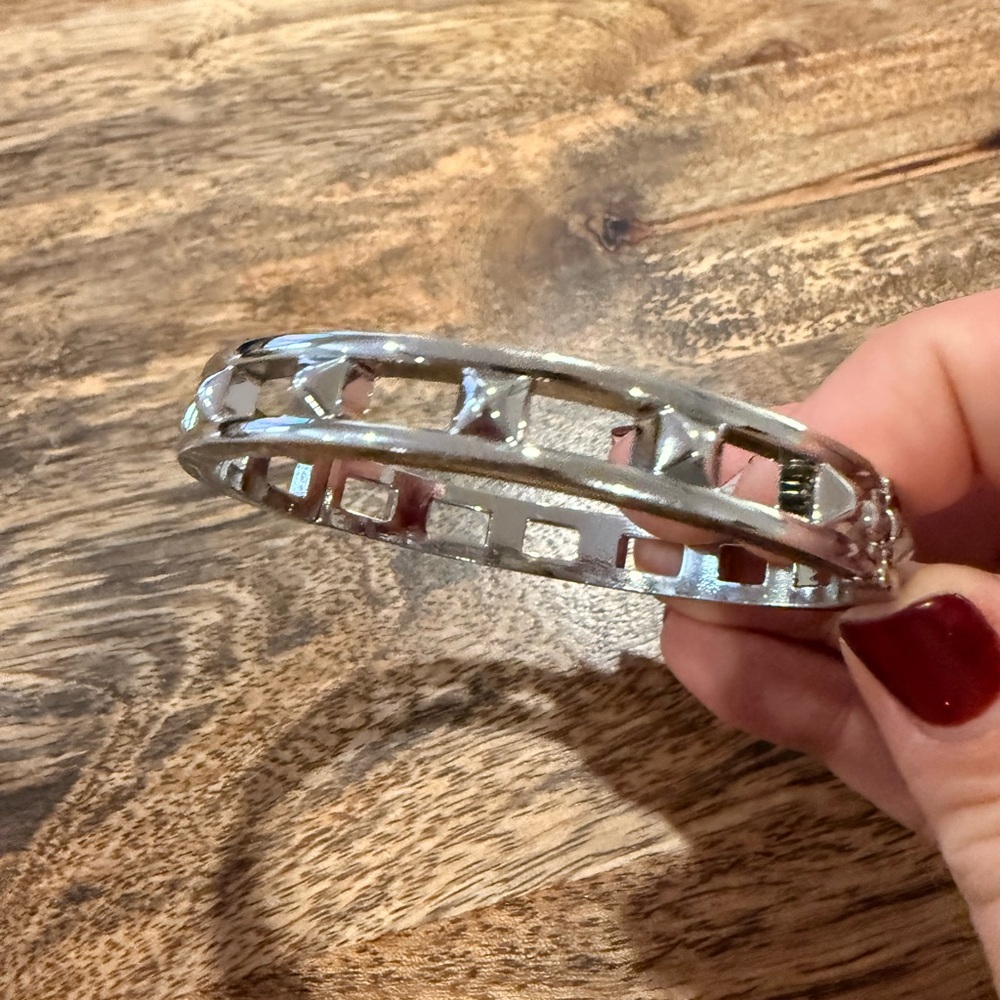 Premier Designs Silver Geometric Bracelet